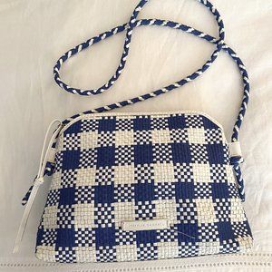 Loeffler Randall Woven Crossbody Bag